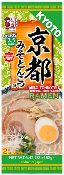 Ramen Kyoto Miso Tonkotsu-Fu o smaku wieprzowiny 182g - Itsuki