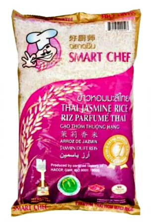 Ryż jaśminowy Premium Thai Hom Mali 1kg - Smart Chef