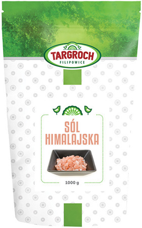Sól himalajska różowa gruba 1kg - Targroch