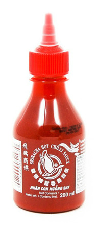 Sos chili Sriracha, piekielnie ostry (chili 70%) 200ml - Flying Goose