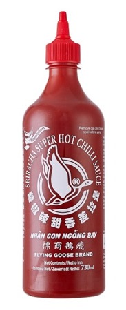 Sos chili Sriracha, piekielnie ostry (chili 70%) 730ml - Flying Goose