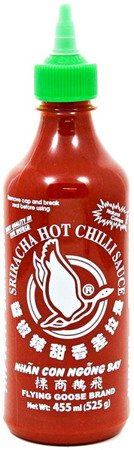 Sos chilli Sriracha z liśćmi Kaffiru 455ml