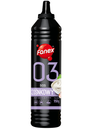 Sos czosnkowy 950g - Fanex