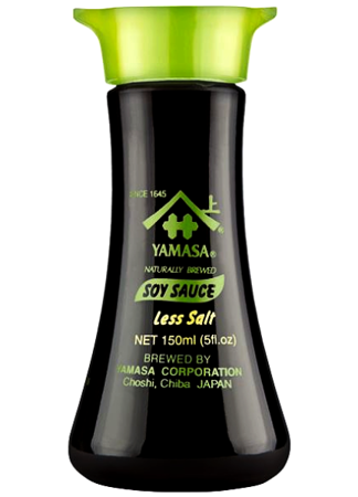 Sos sojowy light, o zmniejszonej zawartości soli 150ml - Yamasa