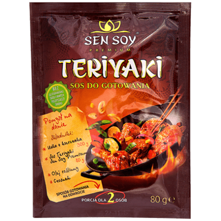 Teriyaki, sos do gotowania 80g - Sen Soy