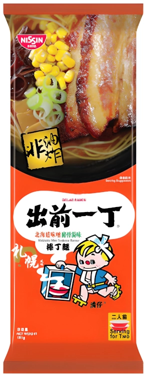 Zupa Damae Ramen Hokkaido Miso Tonkotsu o smaku wieprzowym 188g - Nissin