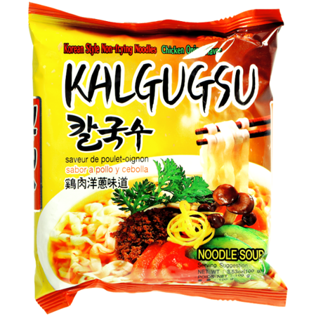Zupa instant Kalgugsu o smaku kurczaka, lekko ostra 100g Samyang