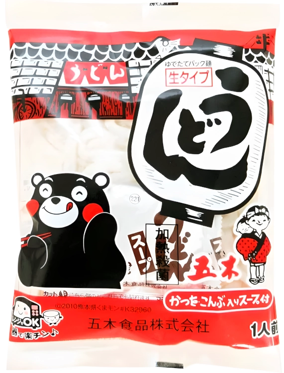 Zupa Kumamon Udon o smaku bonito z kombu 210g - Itsuki