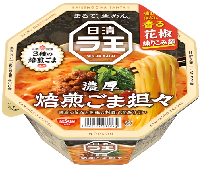 Zupa Raoh Baisengoma Tantan Tantanmen Ramen w misce 128g - Nissin