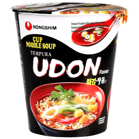 Zupa Tempura Udon Noodle Bowl w kubku 62g - Nongshim