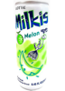 Milkis, mleczny napój gazowany o smaku melona z witaminami 250ml - LOTTE