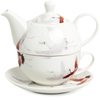 Zestaw do herbaty Tea For One, porcelanowy Żurawie 400ml - Royal Tea